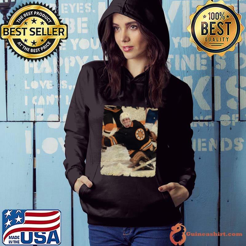 Mike Moffat 1982 in Boston Bruins (18 GP) Hockey T-Shirt Hoodie