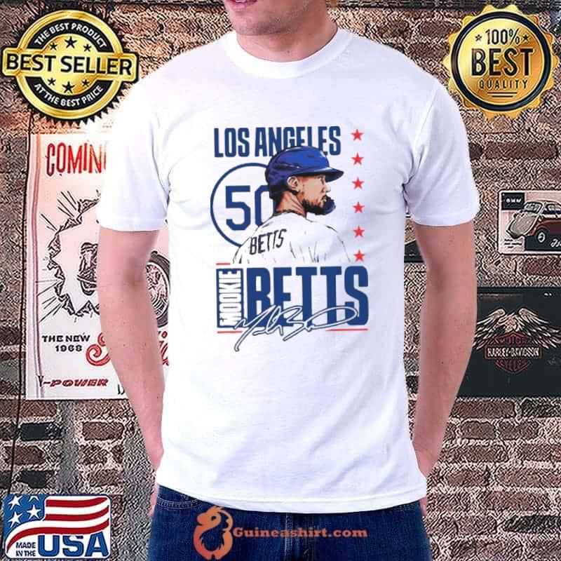 Mookie Betts 50 MLB Los Angeles Dodgers Baseball player s Unisex