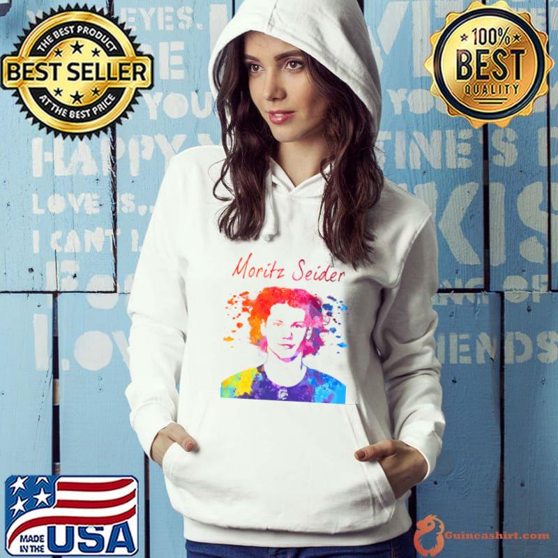 Moritz Seider German professional ice hockey defenceman Detroit Red Wings T-Shirt Hoodie