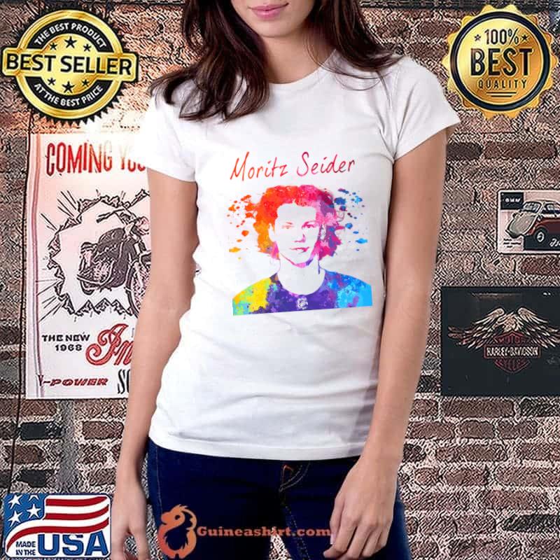 Moritz Seider German professional ice hockey defenceman Detroit Red Wings T-Shirt