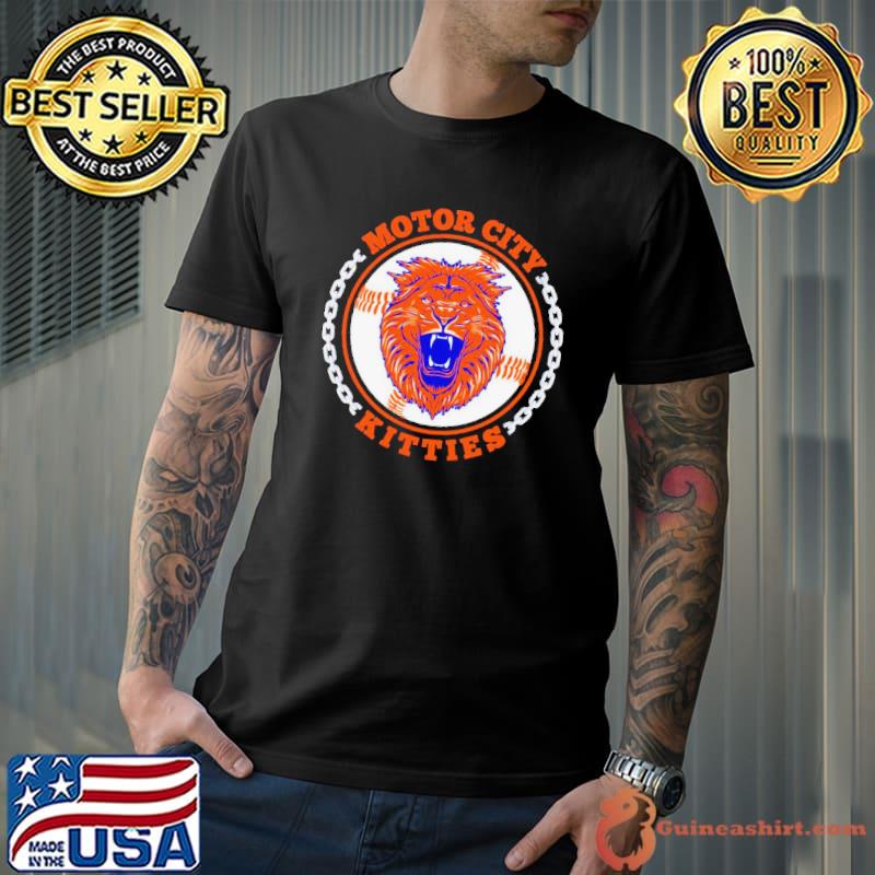 Motor City Kitties Baseball MLB Detroit Tigers shirt
