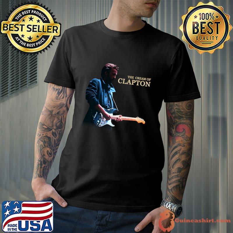 Music play guitar eric music clapton T-Shirt