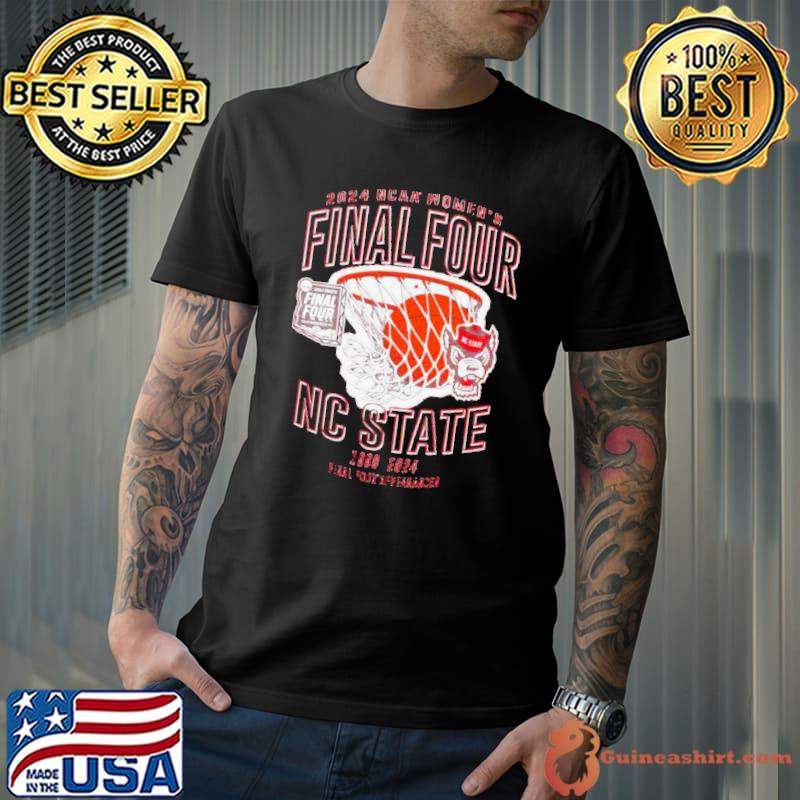 NC State Wolfpack 2024 NCAA Women’s Basketball Final Four 1998 2024 Final Four Appearances shirt