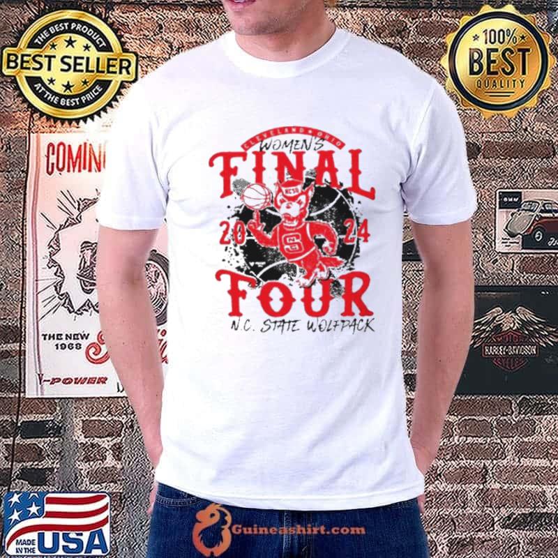 NC State Wolfpack 2024 Women’s final four Cleveland Ohio vintage shirt