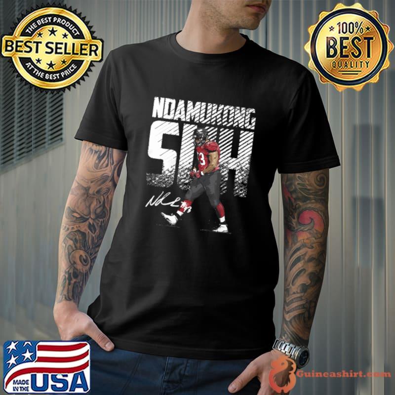 Ndamukong Suh American football defensive tackle Signature Tamba Bay Bold T-Shirt Unisex