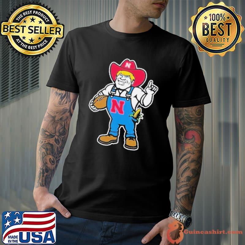 Nebraska giant new herbie logo basketball Shirt