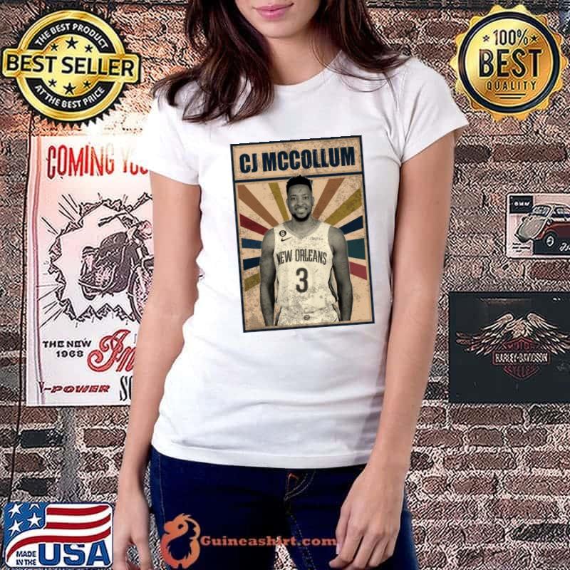 New Orleans Pelicans CJ McCollum American professional basketball player T-Shirt