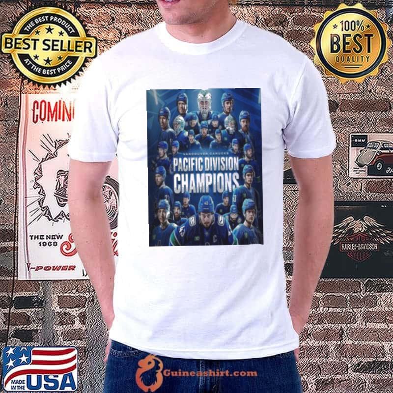 NHL Vancouver Canucks 2024 Pacific Division Champions Shirt