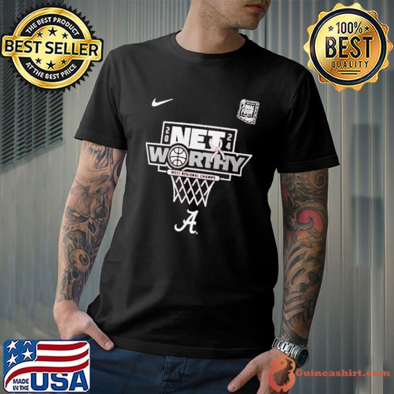 Nike Alabama Crimson Tide 2024 Ncaa Men’s Basketball Tournament March Madness Final Four Regional Champions shirt