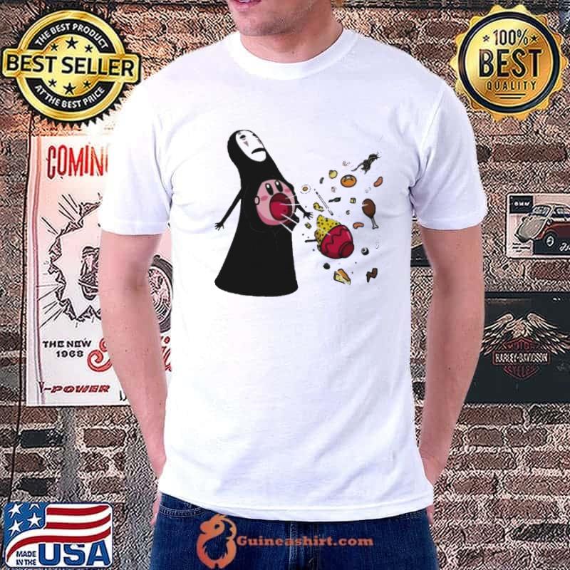 No-Face and Kirby Insatiable Stomach shirt