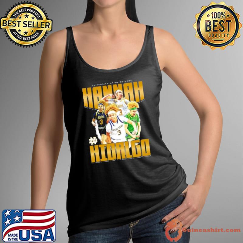 Notre Dame 2024 NCAA Women’s Basketball Hannah Hidalgo 2023 – 2024 Post Season Shirt