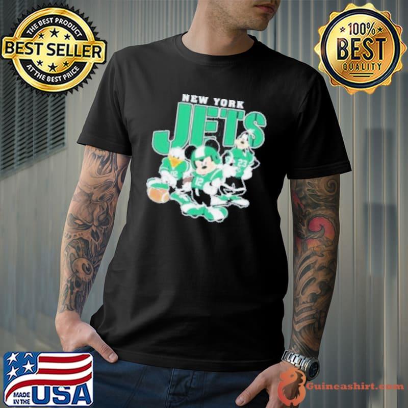 Official New York Jets Mickey Donald Duck And Goofy Football Team 2024 s Unisex