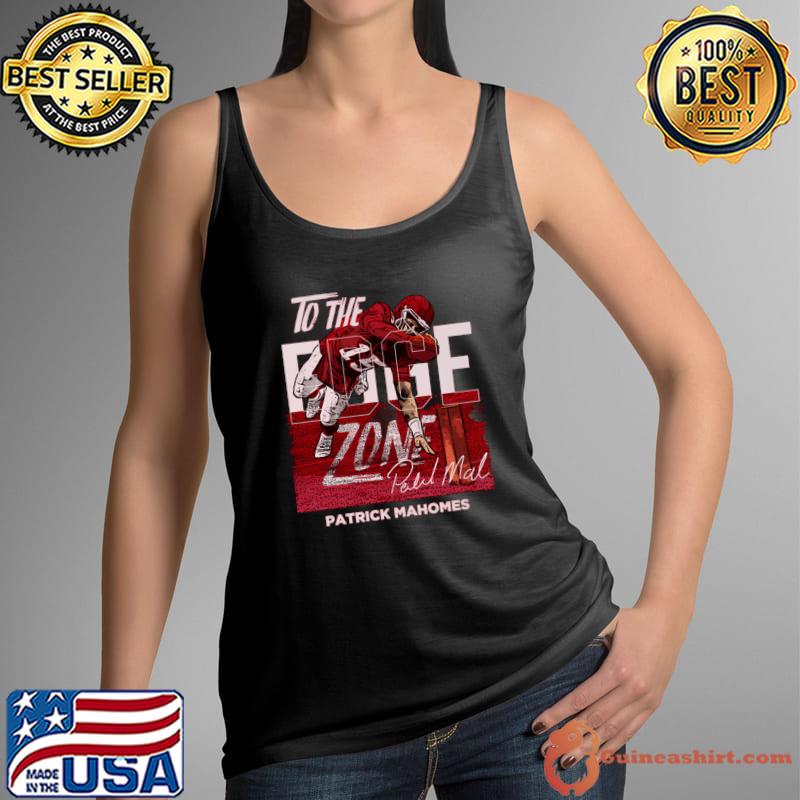 Patrick Mahomes Quarterback Kansas City Edge Zone T-Shirt Tank Top