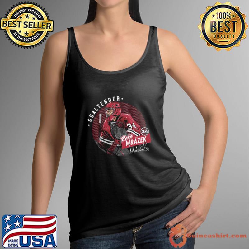 Petr Mrazek Czech professional ice hockey goaltender Chicago Dots T-Shirt Tank Top
