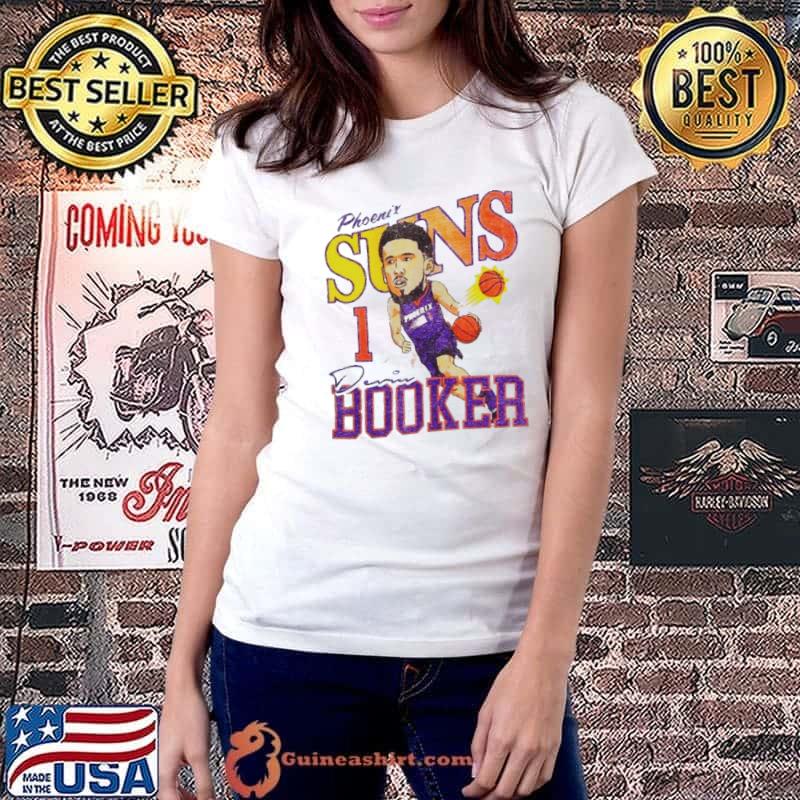 Phoenix Suns Devin Booker Caricature shirt
