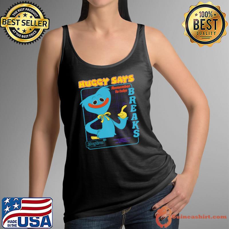 Poppy Playtime Merch Huggy Wuggy Huggy Says s Tank Top
