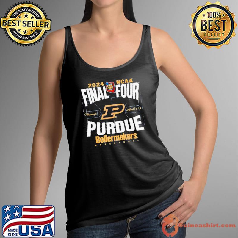 Purdue Boilermakers Final Four 2024 NCAA Men’s basketball Court s Tank Top