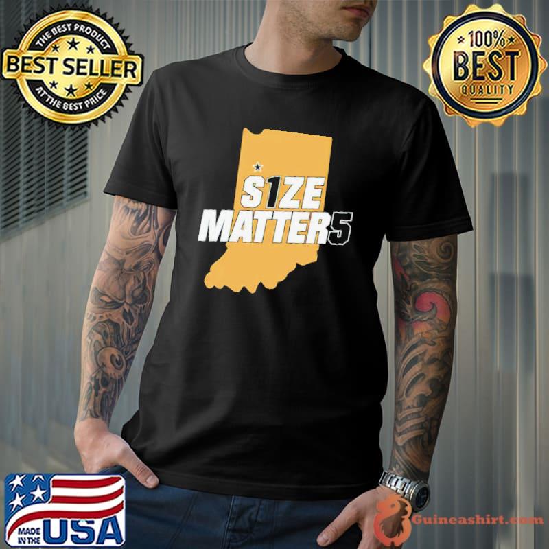 Purdue Boilermakers size matters shirt