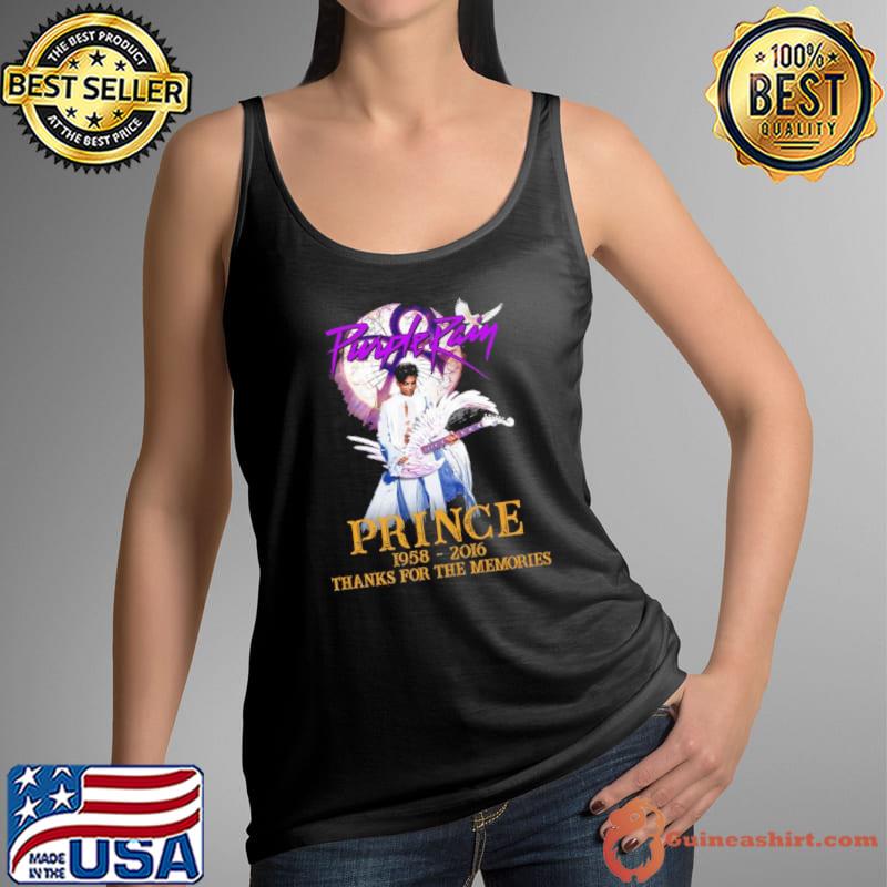 Purple Rain Prince 1958 To 2016 Thank You For The Memories Shirt
