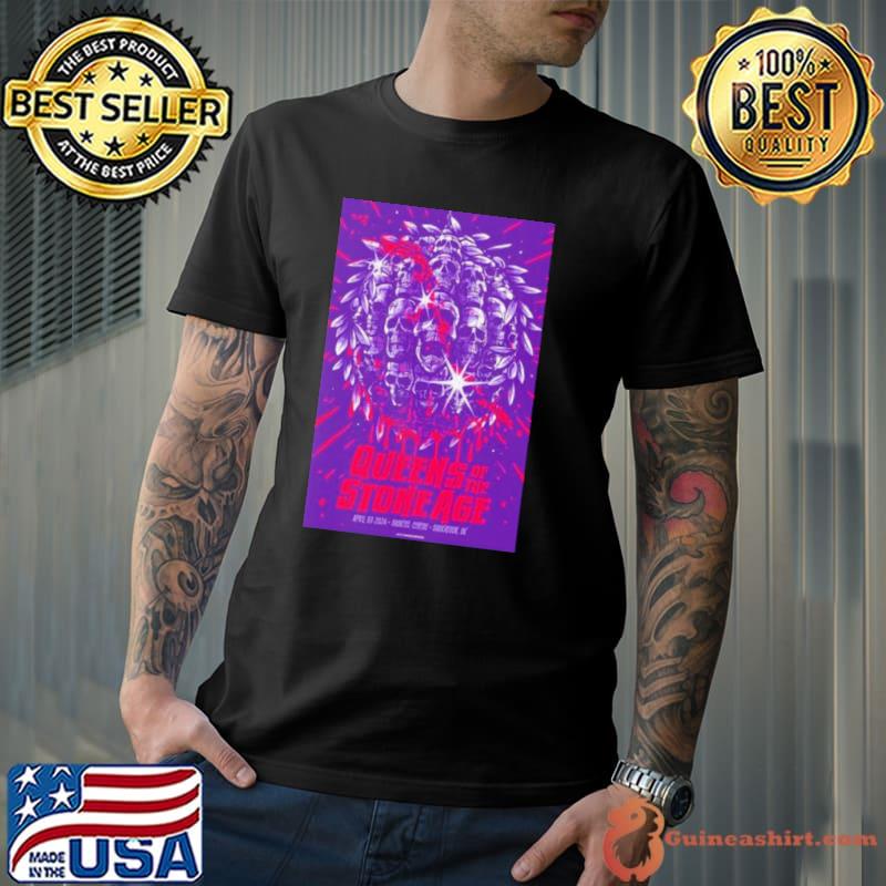 Queens Of The Stone Age April 3 2024 Sasktel Centre Saskatoon Sk shirt