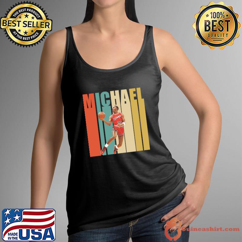 Retro Color Michael Jordan American businessman and former professional basketball T-Shirt