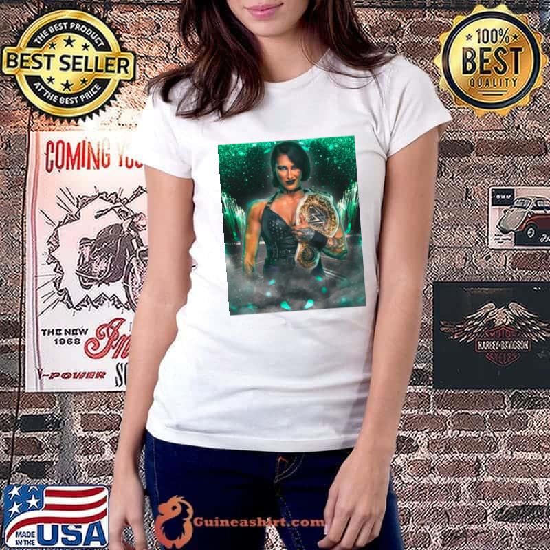 Rhea Ripley Green Mania Australian professional wrestler T-Shirt