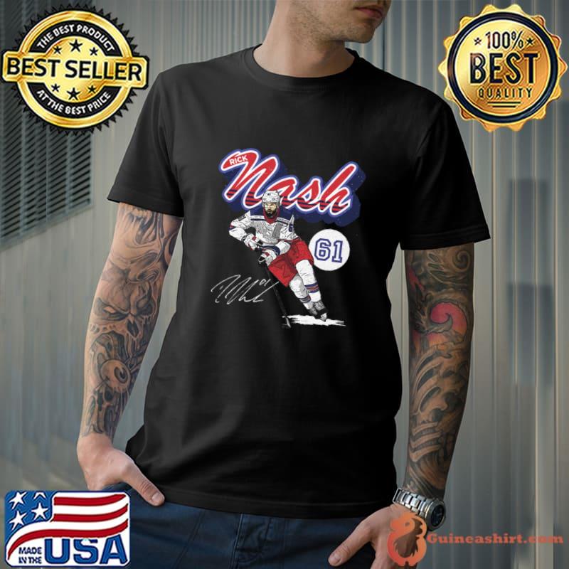 Rick Nash Canadian former professional ice hockey New York R Retro T-Shirt