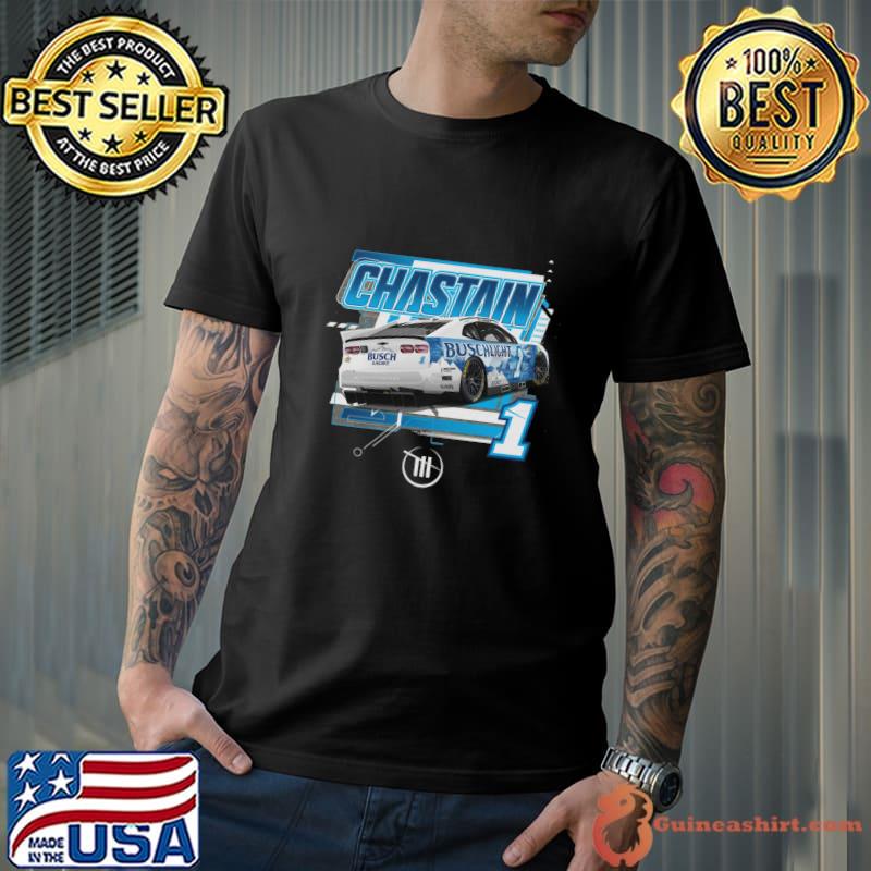 Ross Chastain Charcoal Car American professional stock car racing driver T-Shirt