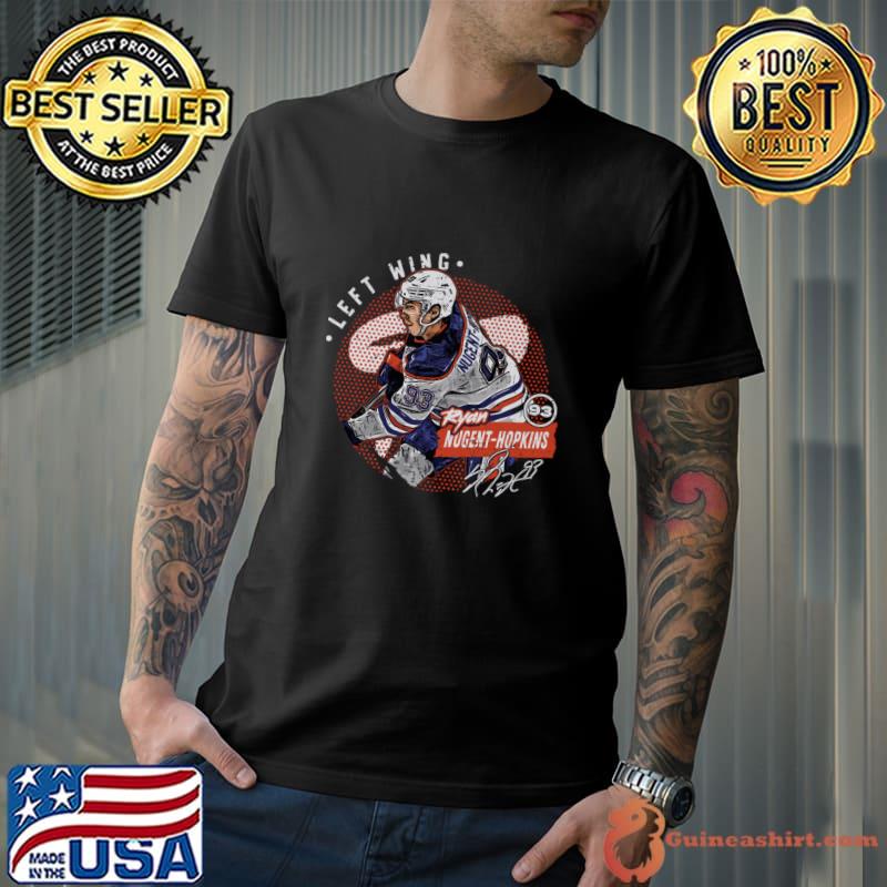 Ryan Nugent-Hopkins Canadian professional ice hockey player and alternate captain Edmonton Dots T-Shirt