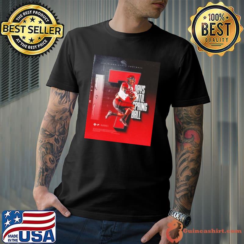 San Diego State Aztecs 7 days until spring ball shirt