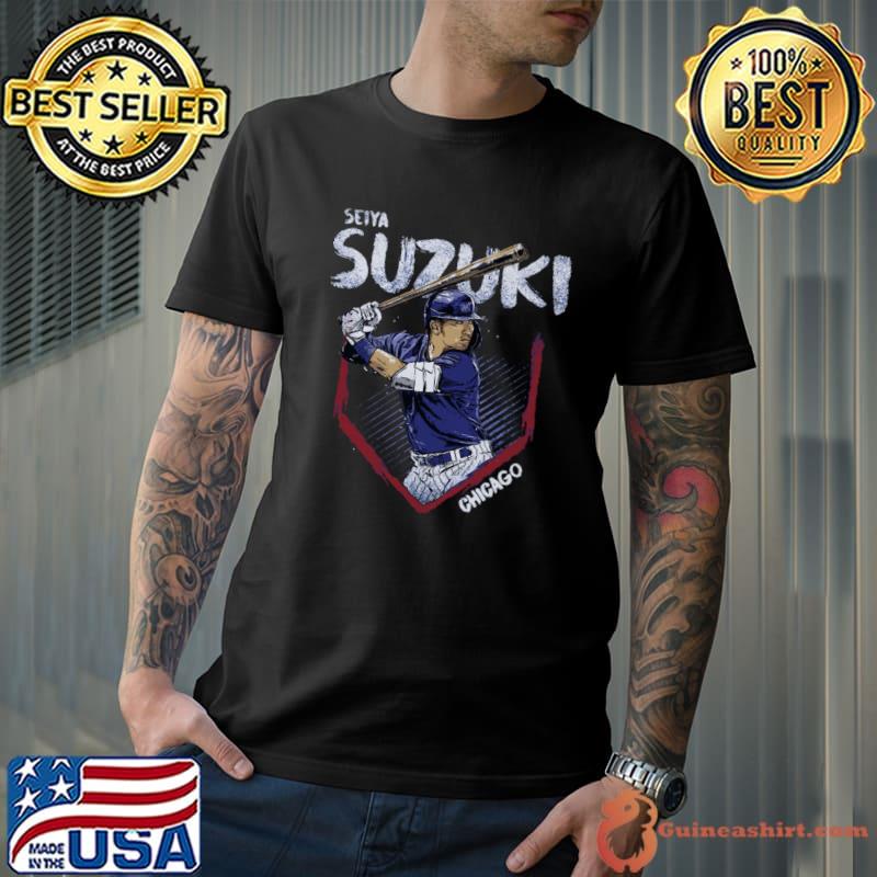 Seiya Suzuki Japanese professional baseball outfielder Chicago C Base T-Shirt
