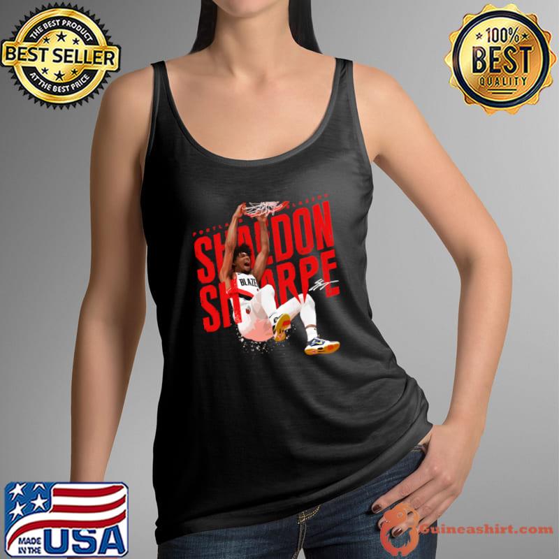 Shaedon Sharpe Canadian professional basketball player for the Portland Trail T-Shirt