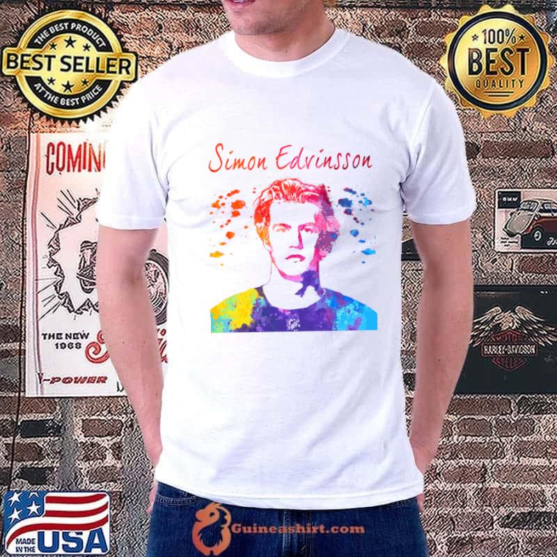 Simon Edvinsson Swedish professional ice hockey defenceman for the Detroit Red Wings T-Shirt Unisex