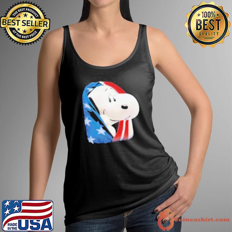 Snoopy Flag Happy The 4th Of July American Independence Day T shirt