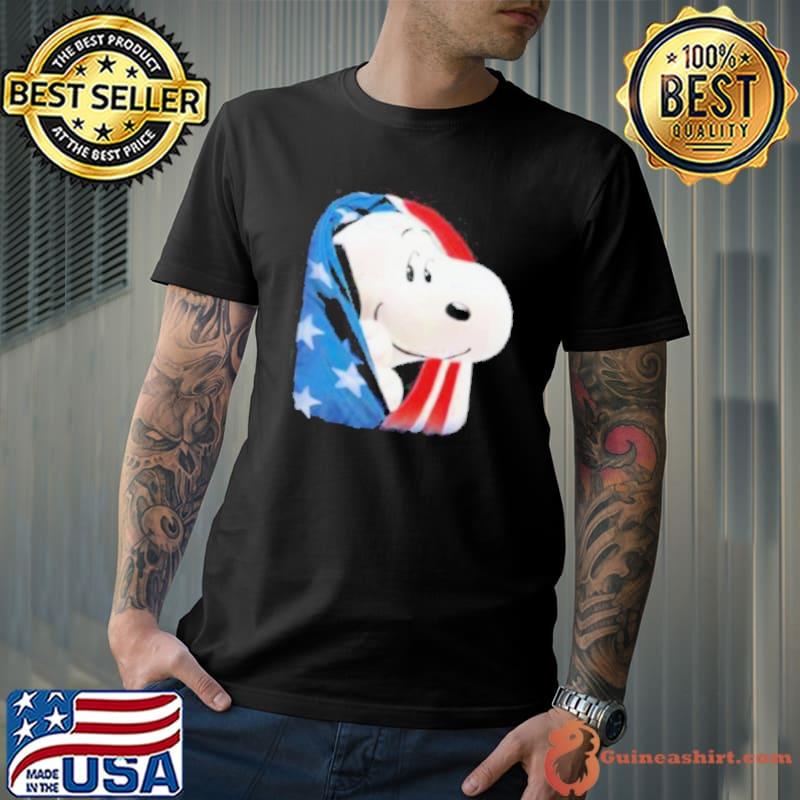 Snoopy Flag Happy The 4th Of July American Independence Day T s Unisex