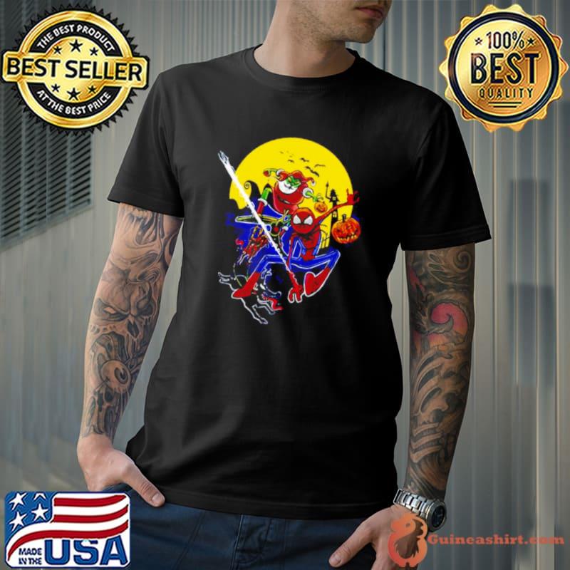 Spider Man Spidey The Nightmare Before Christmas Before Christmas shirt