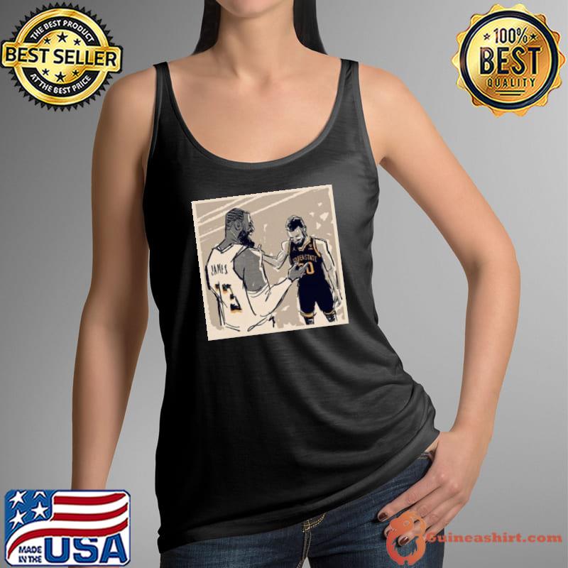 Stephen Curry Vs Lebron James Handshake Shirt Tank Top