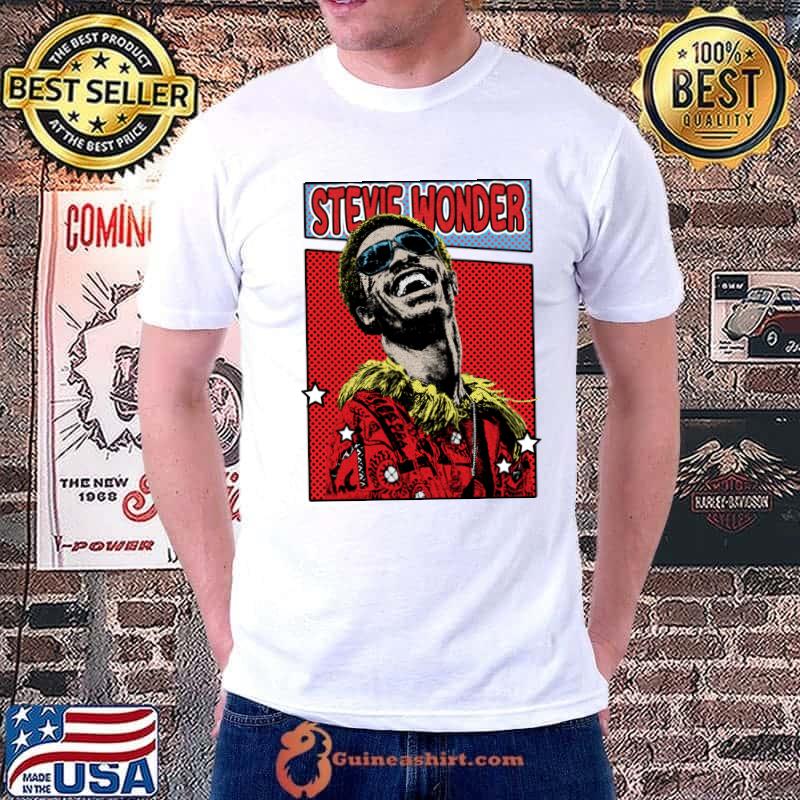 Stevie Wonder singer-songwriter musician and record producer T-Shirt