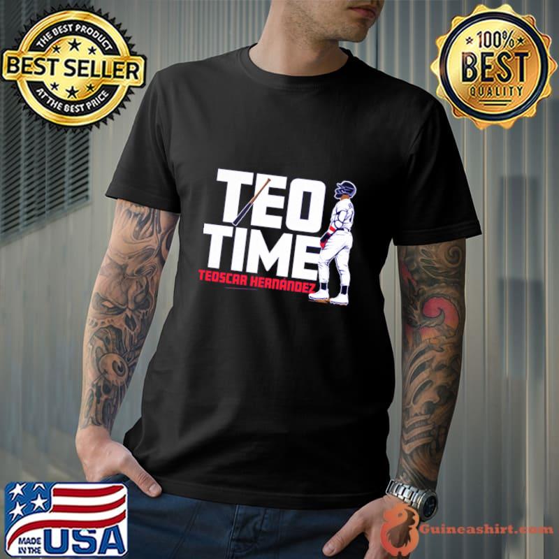Teoscar Hernandez Dominican professional baseball outfielder Teo Time T-Shirt Unisex