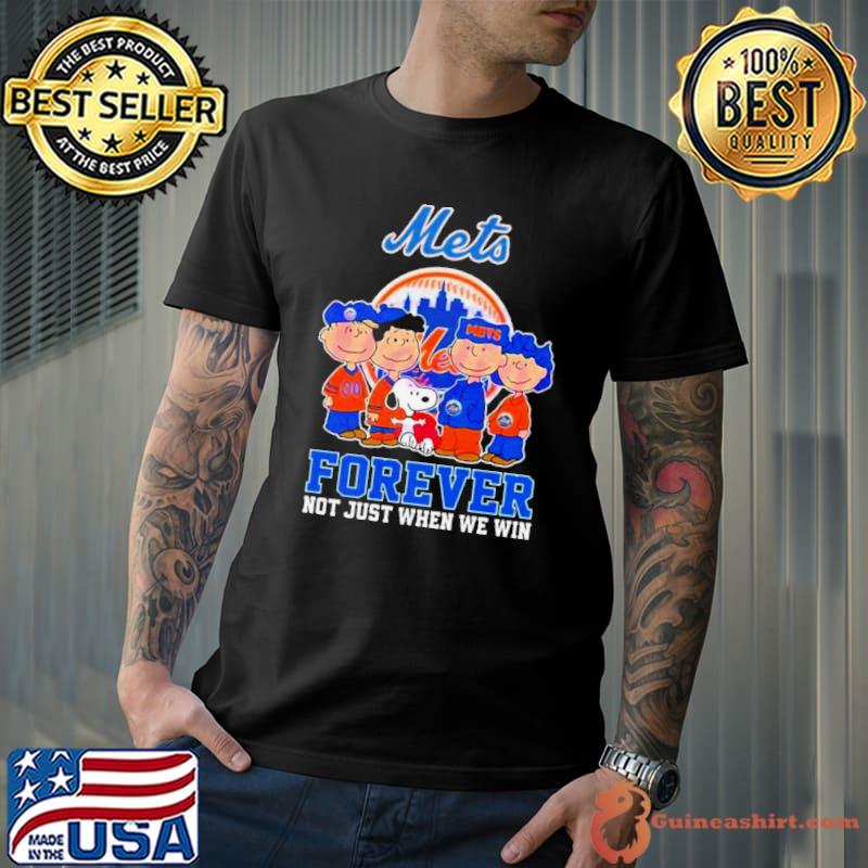 The Peanuts New York Mets Forever Not Just When We Win 2024 Shirt