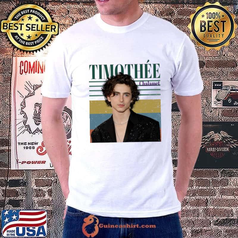 Timothee American and French actor Chalamet T-Shirt
