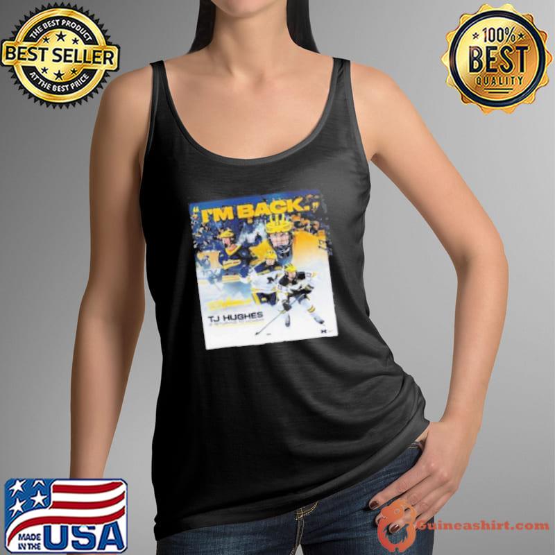 TJ Hughes From Michigan Hockey Is Returning To Michigan Classic Shirt