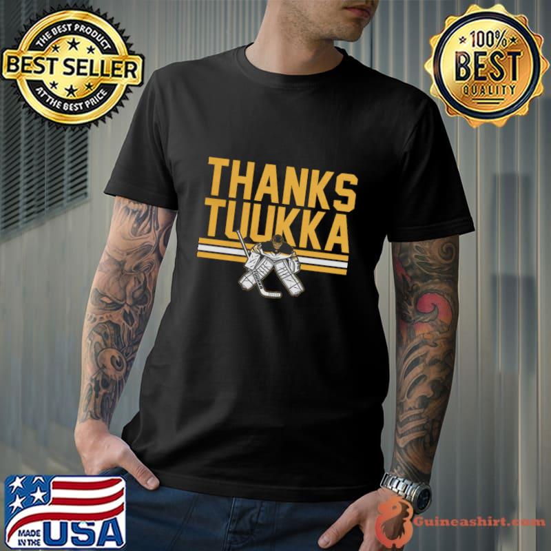 Tuukka Rask Thanks Finnish former professional ice hockey T-Shirt