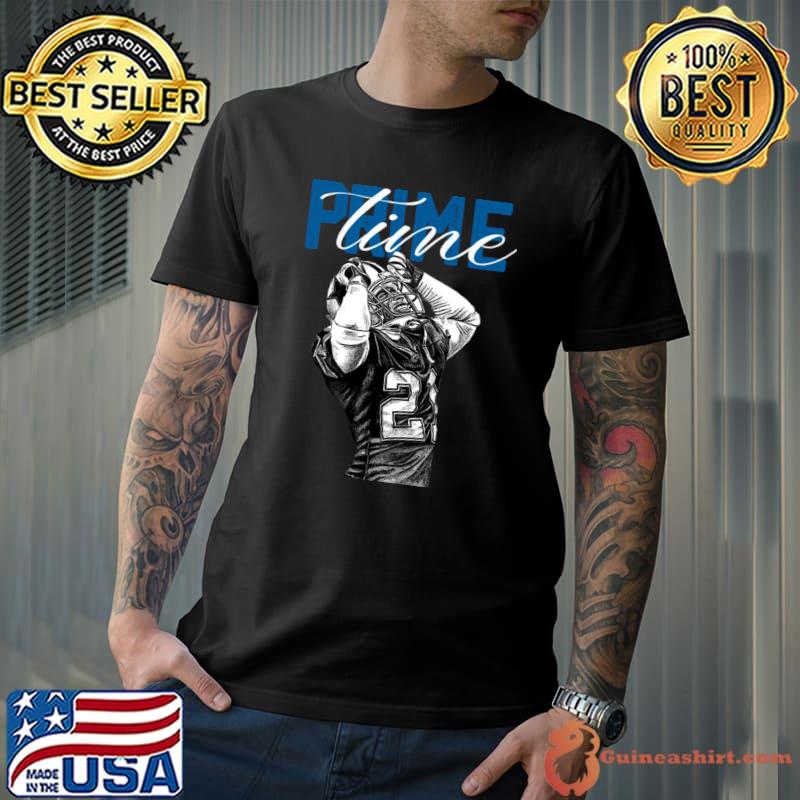 Typography Primetime Deion Sanders American football coach and former professional football T-Shirt Unisex