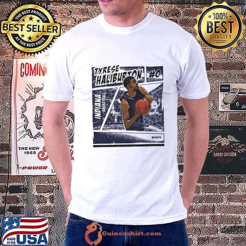 Tyrese Haliburton American professional basketball player Indiana Comic T-Shirt