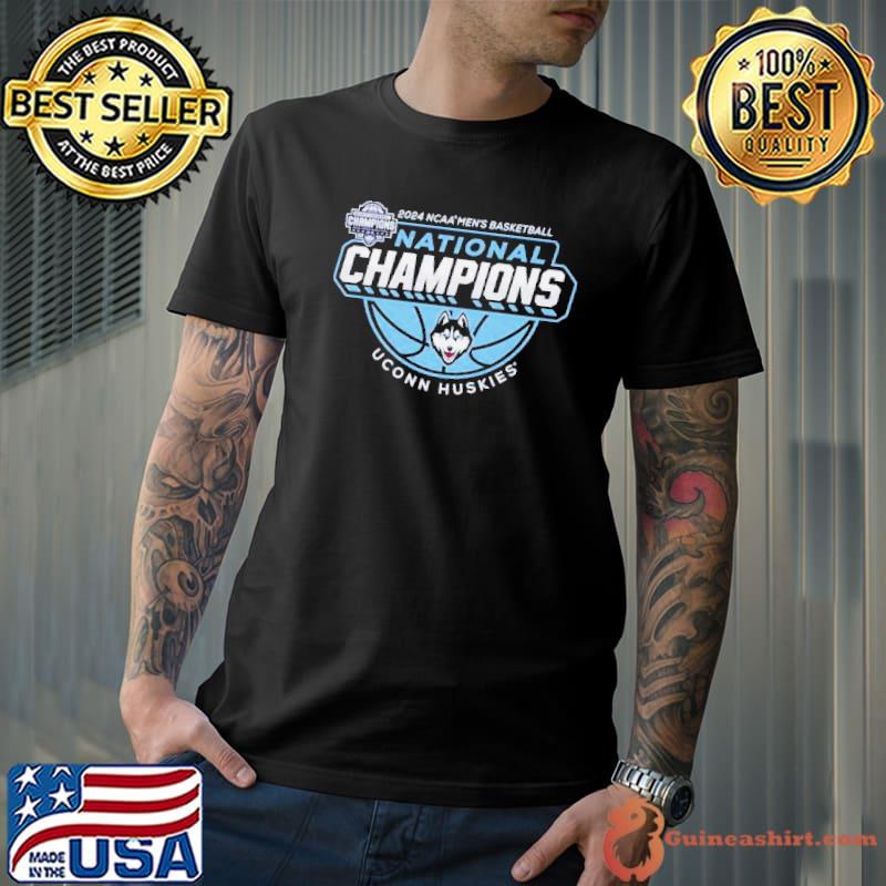 Uconn Huskies 2024 NCAA Men’s basketball national Champions classic logo s Unisex
