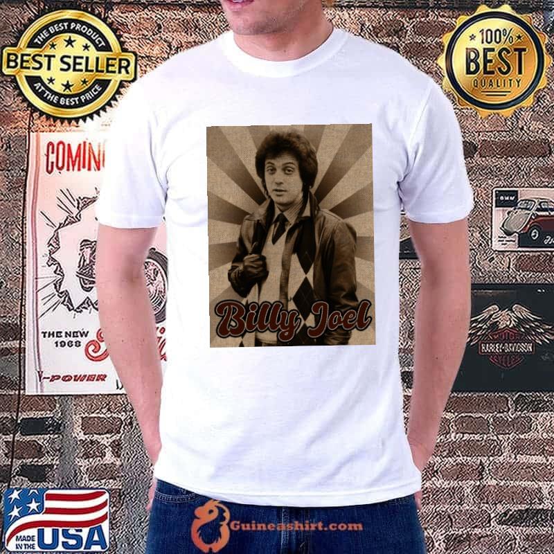 Vintage Billy Joel American singer songwriter and pianist T-Shirt Unisex
