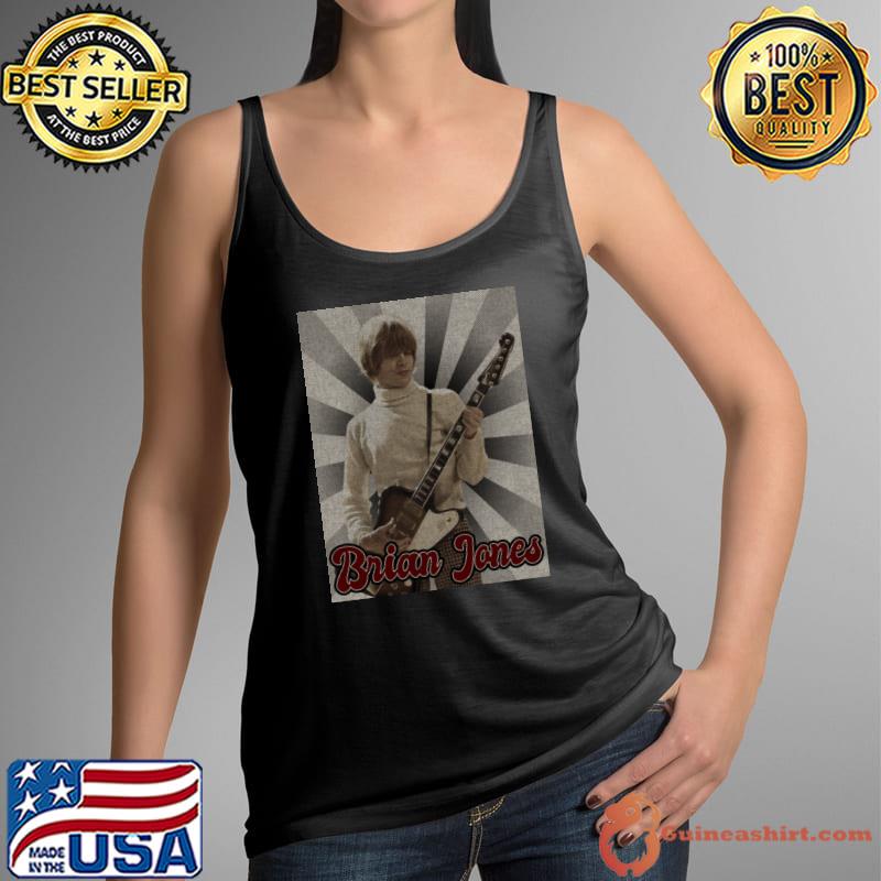 Vintage Brian Jones English musician songwriter and record producer T-Shirt
