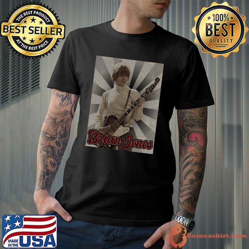 Vintage Brian Jones English musician songwriter and record producer T-Shirt Unisex