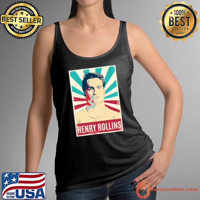 Vintage Henry Rollins American singer writer spoken word artist actor comedian T-Shirt